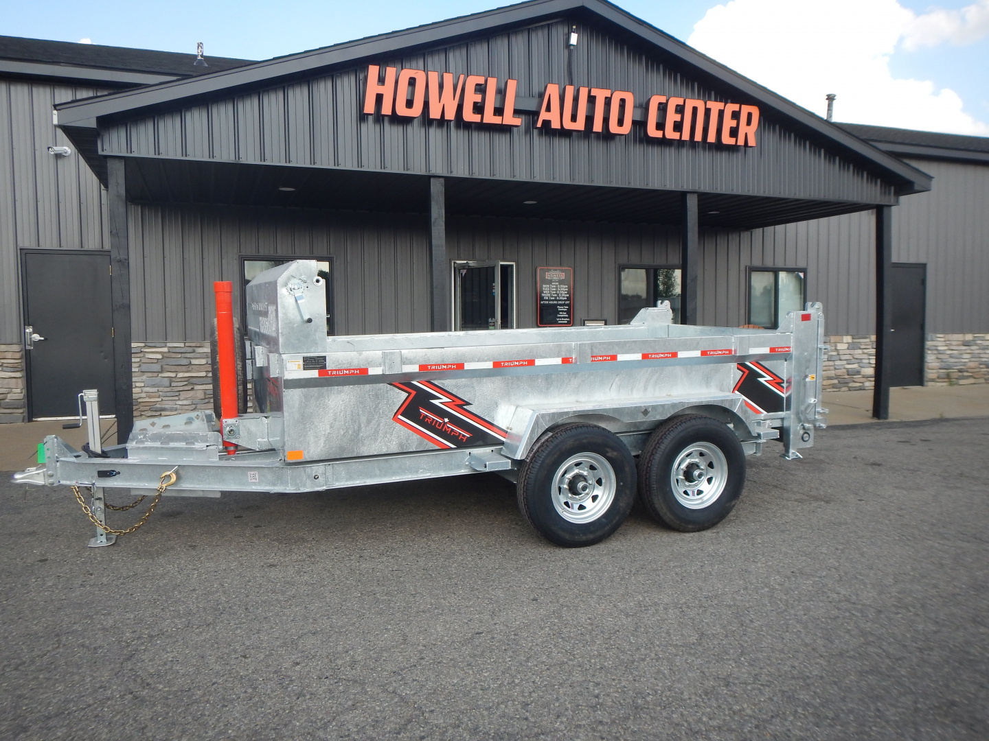 New 2026 Triumph Trailers GD5 6 X 12 Dump Trailer