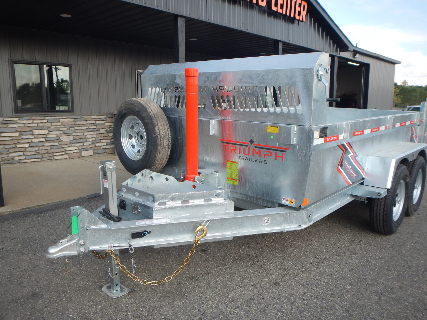 New 2026 Triumph Trailers GD5 6 X 12 Dump Trailer