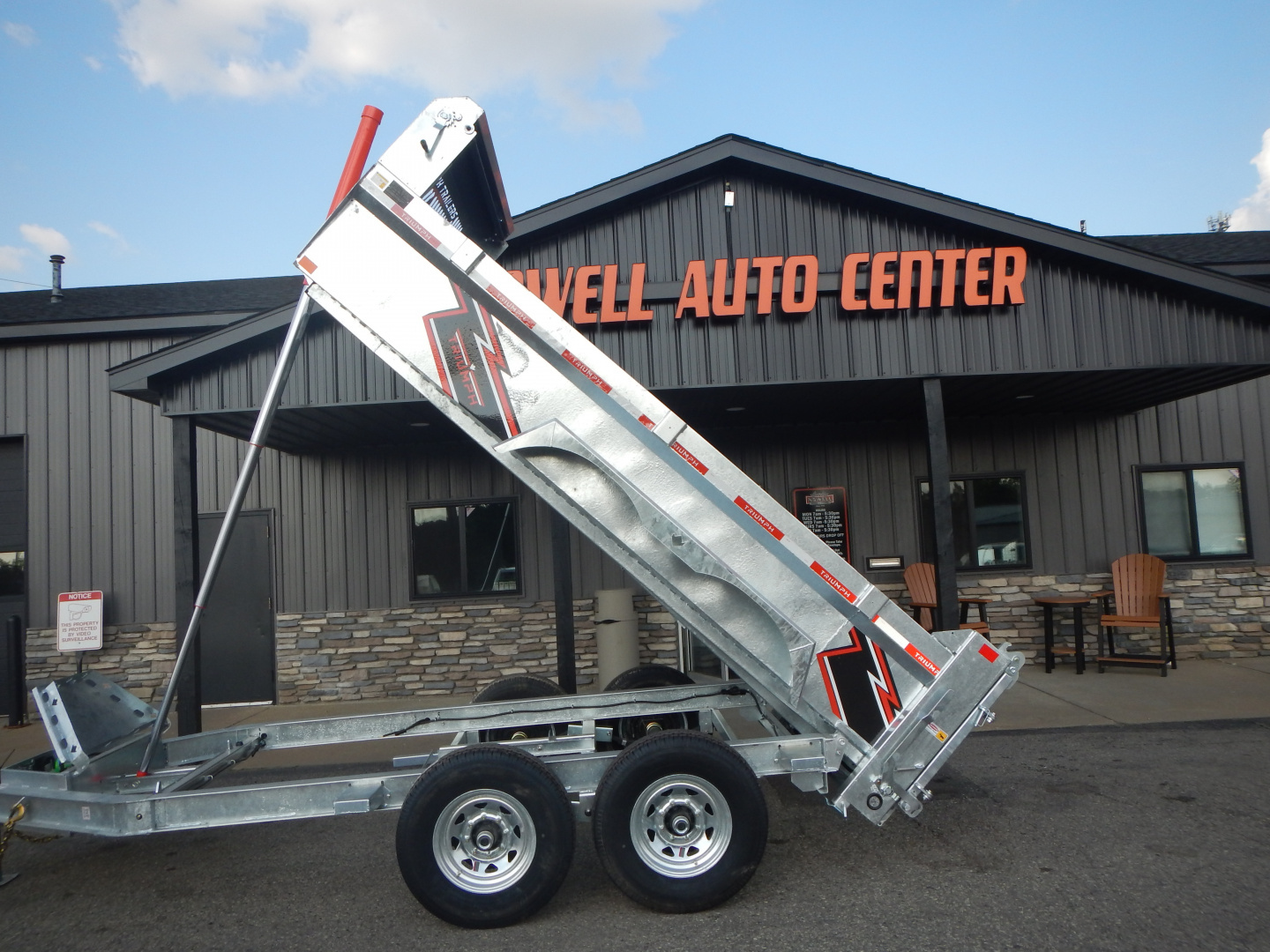 New 2026 Triumph Trailers GD5 6 X 12 Dump Trailer