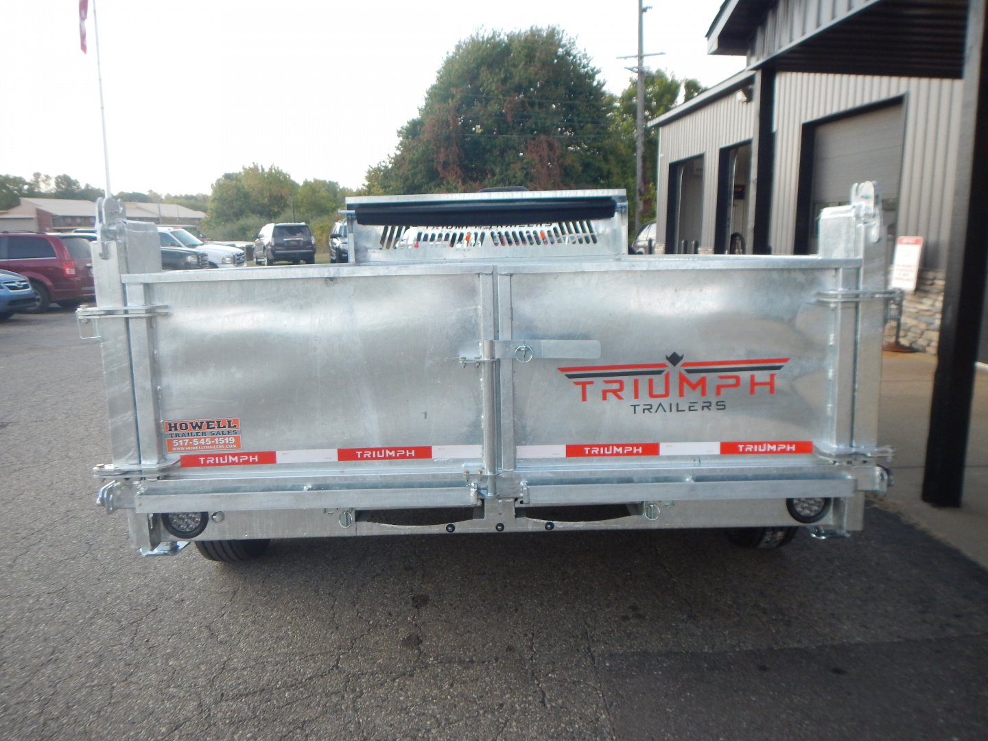 New 2026 Triumph Trailers GD7 82" X 14' 16K # Dump Trailer
