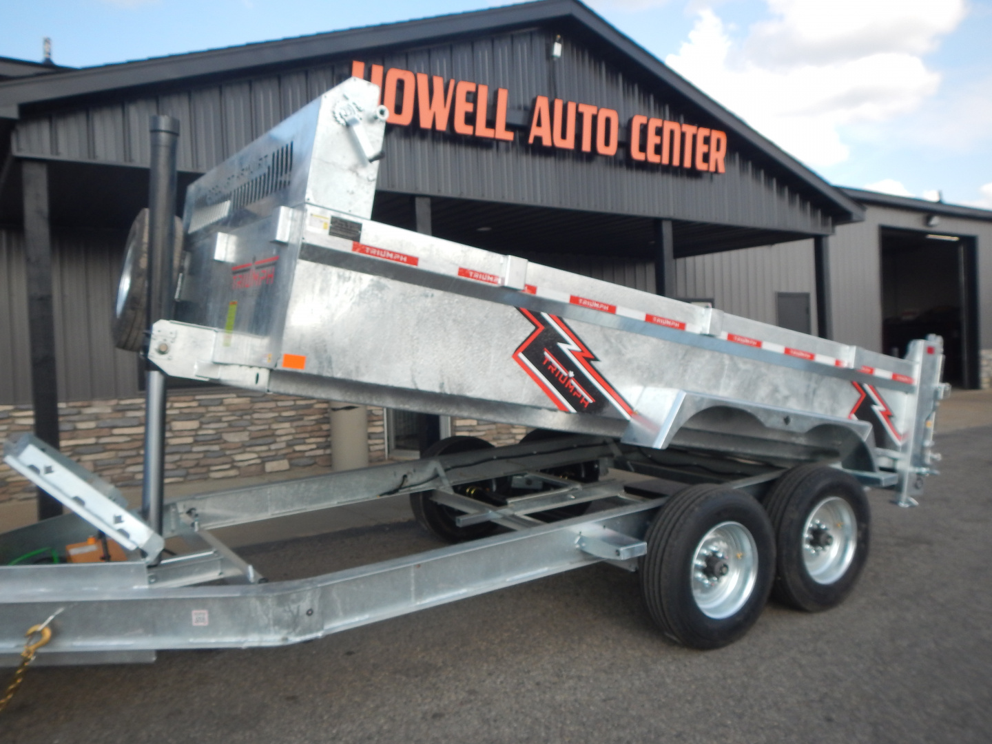 New 2026 Triumph Trailers GD7 82" X 14' 16K # Dump Trailer