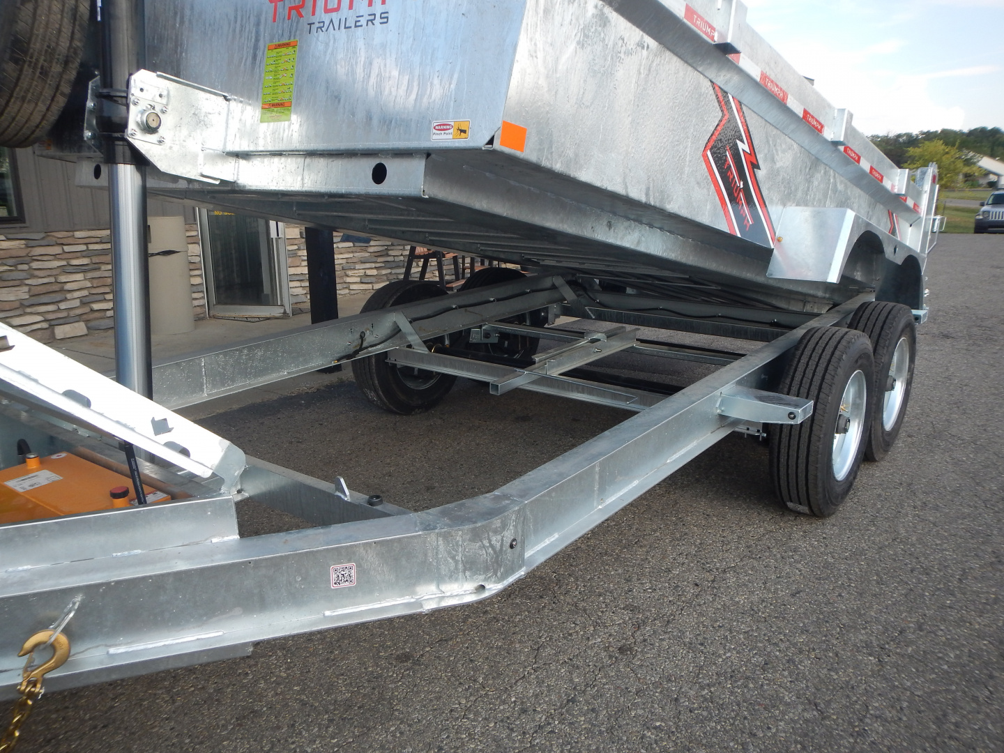 New 2026 Triumph Trailers GD7 82" X 14' 16K # Dump Trailer