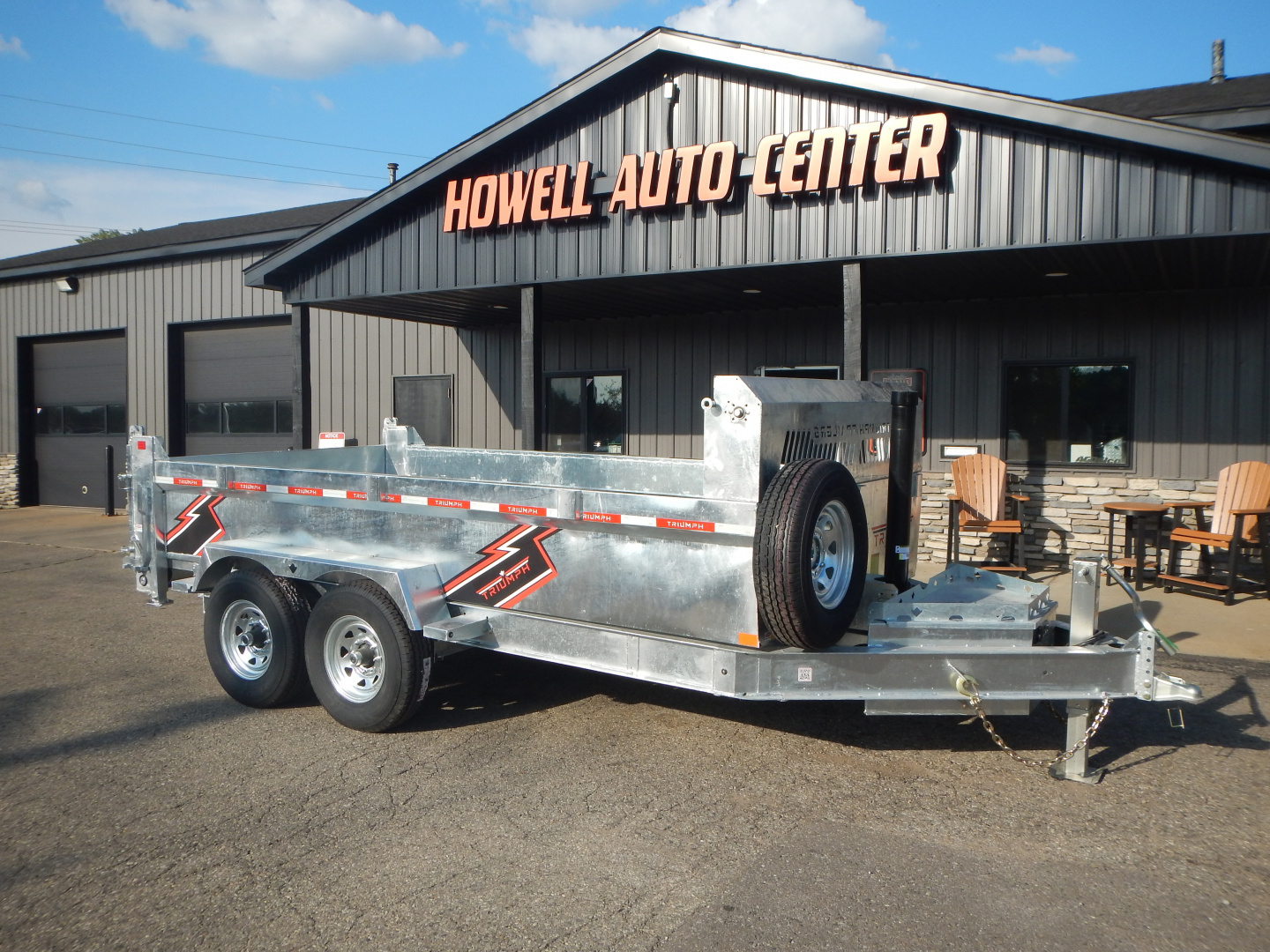 New 2026 Triumph Trailers GD7 82" X 14' 14K # Dump Trailer