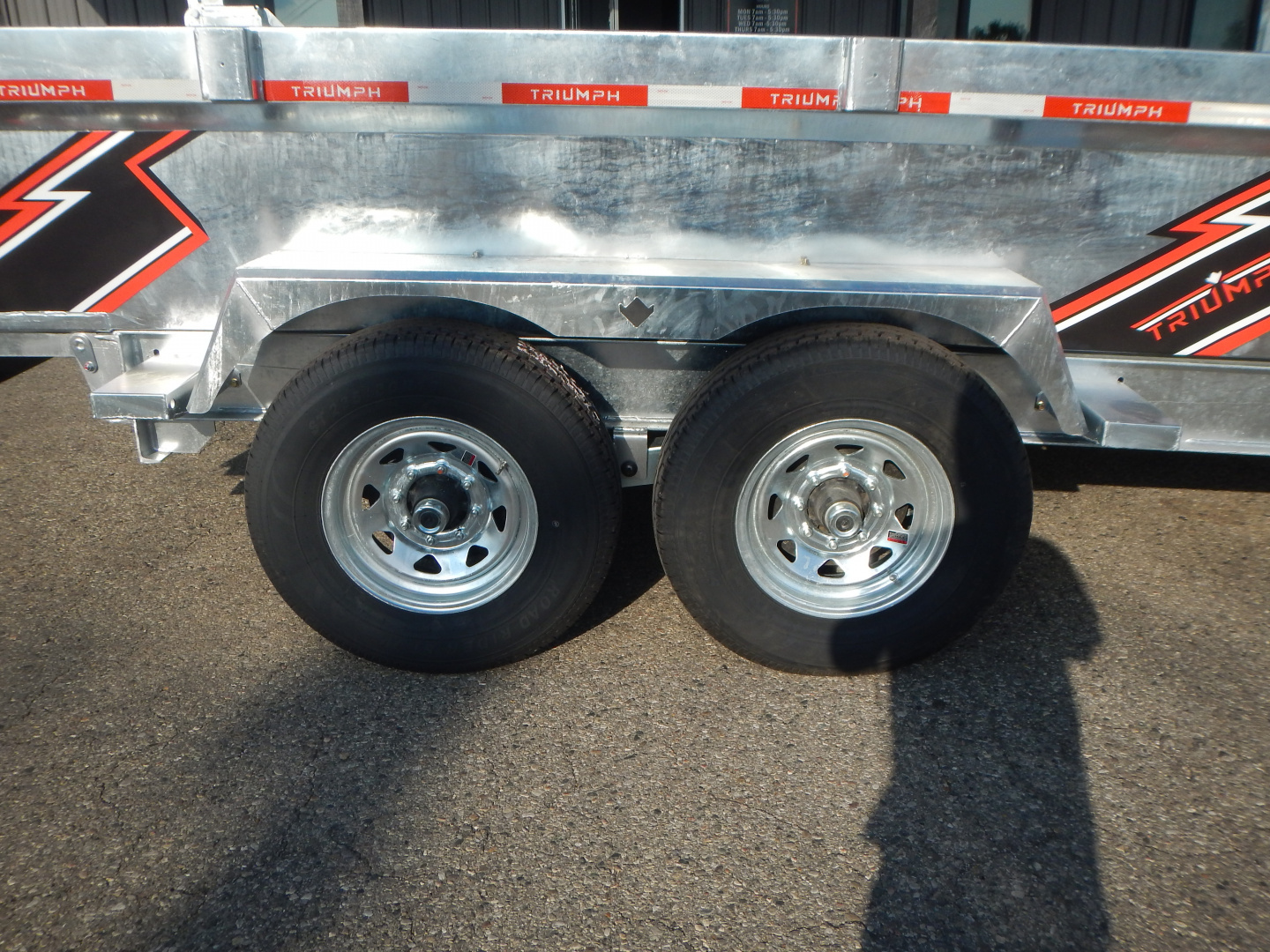 New 2026 Triumph Trailers GD7 82" X 14' 14K # Dump Trailer
