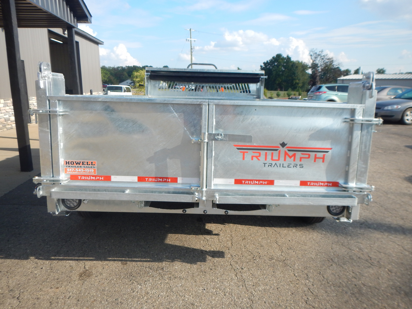 New 2026 Triumph Trailers GD7 82" X 14' 14K # Dump Trailer