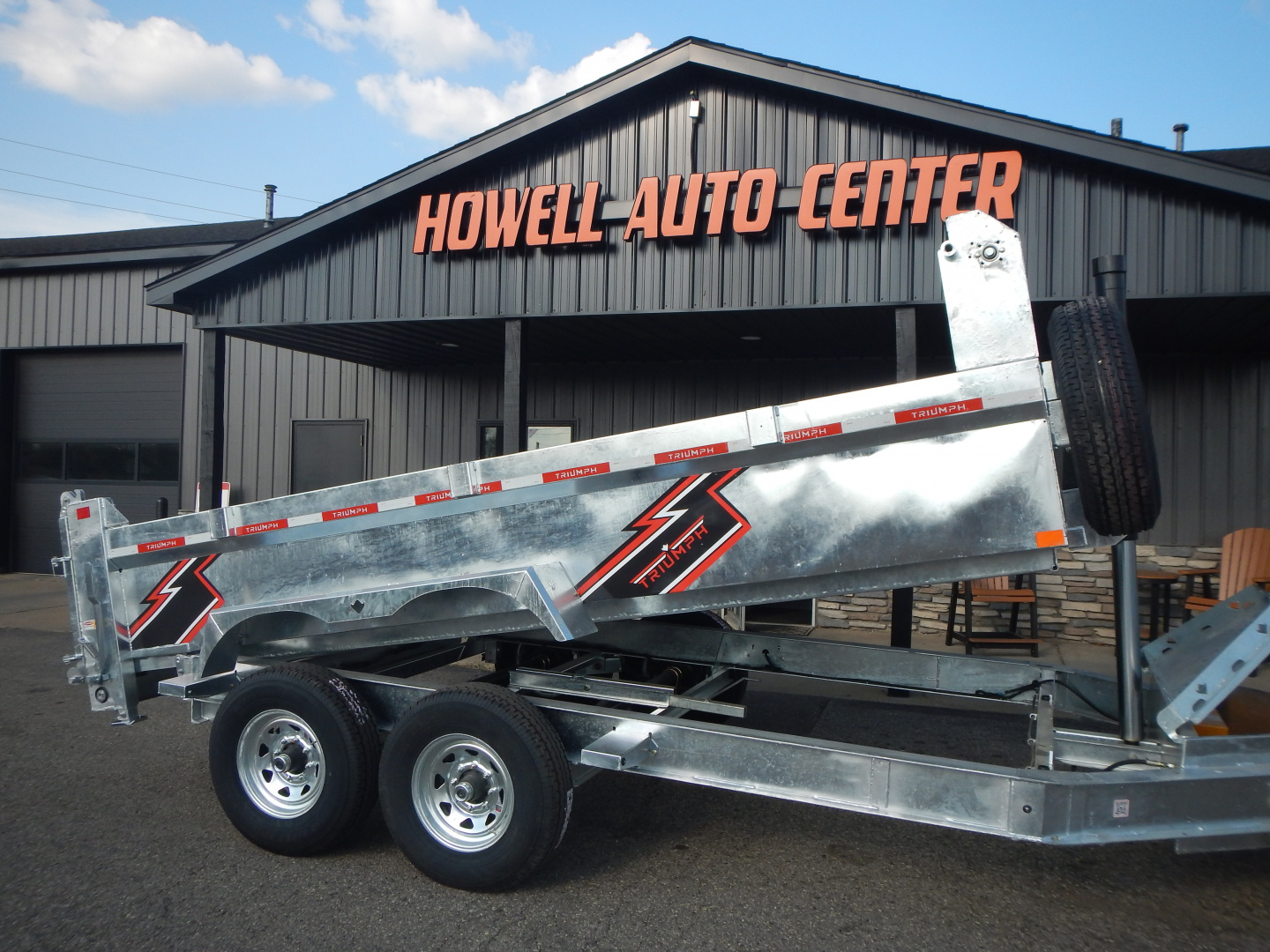 New 2026 Triumph Trailers GD7 82" X 14' 14K # Dump Trailer