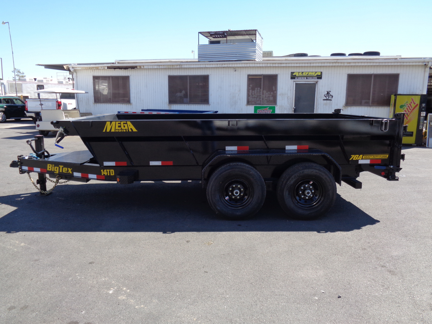 New 2026 Big Tex Trailers * 14TD-14 * 14Ft Heavy Duty Telescopic 15.4k Dump Trailer
