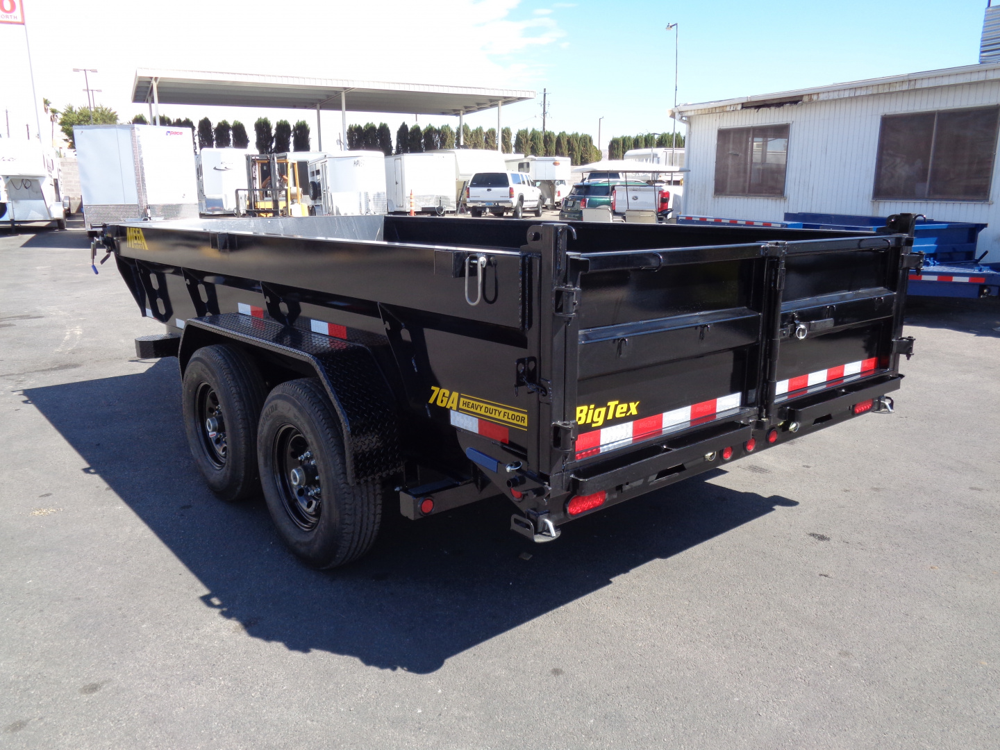 New 2026 Big Tex Trailers * 14TD-14 * 14Ft Heavy Duty Telescopic 15.4k Dump Trailer