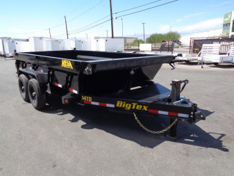 New 2026 Big Tex Trailers * 14TD-14 * 14Ft Heavy Duty Telescopic 15.4k Dump Trailer