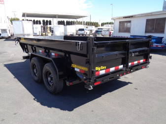 New 2026 Big Tex Trailers * 14TD-14 * 14Ft Heavy Duty Telescopic 15.4k Dump Trailer