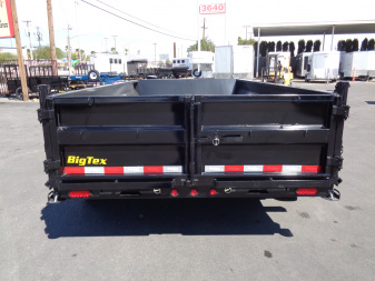 New 2026 Big Tex Trailers * 14TD-14 * 14Ft Heavy Duty Telescopic 15.4k Dump Trailer