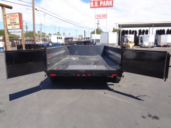 New 2026 Big Tex Trailers * 14TD-14 * 14Ft Heavy Duty Telescopic 15.4k Dump Trailer