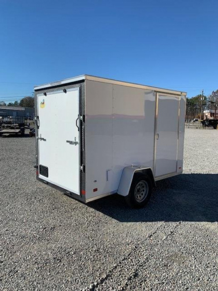 New 2026 Covered Wagon Trailers 6x10 Gold Series w/ Ramp Door Cargo / Enclosed Trailer