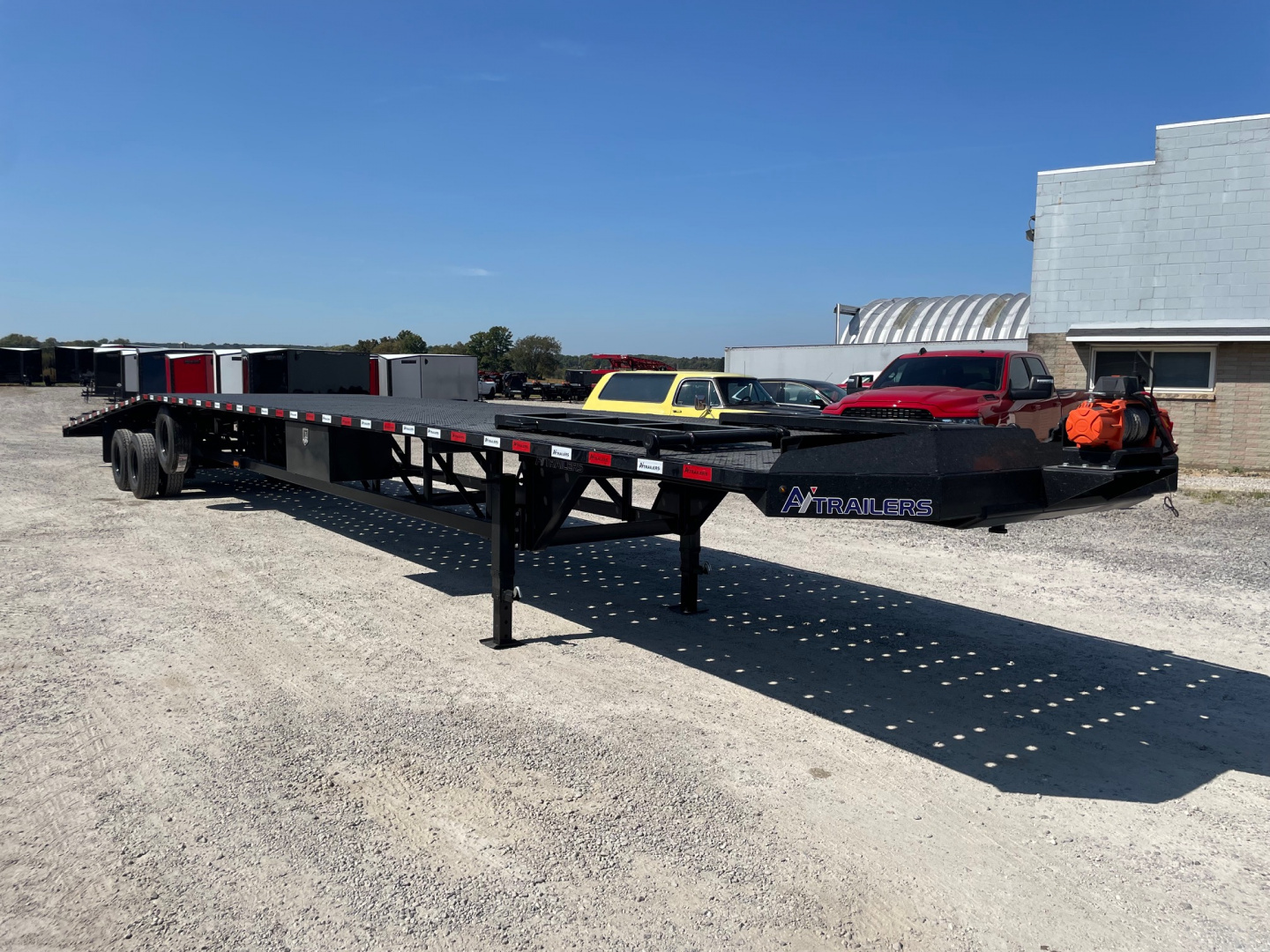 New 2026 Ascend Industries 53' Low Pro Car Hauler