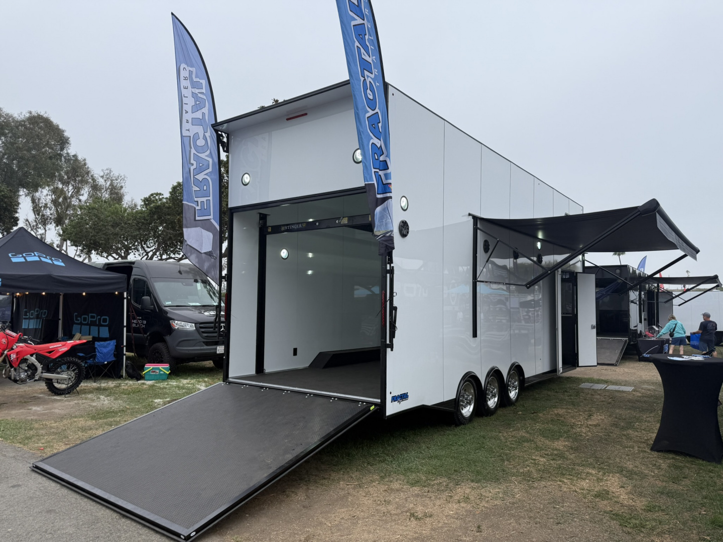 New 2026 FRACTAL 28' TOY HAULER STACKER