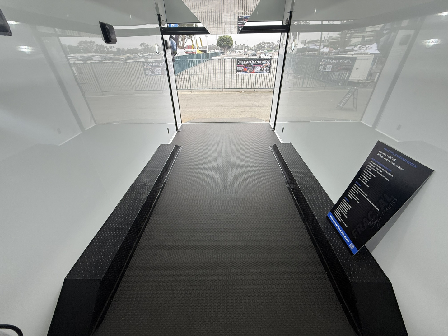 New 2026 FRACTAL 28' TOY HAULER STACKER