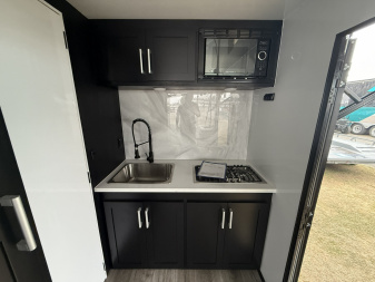 New 2026 FRACTAL 28' TOY HAULER STACKER