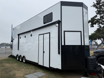 New 2026 FRACTAL 28' TOY HAULER STACKER