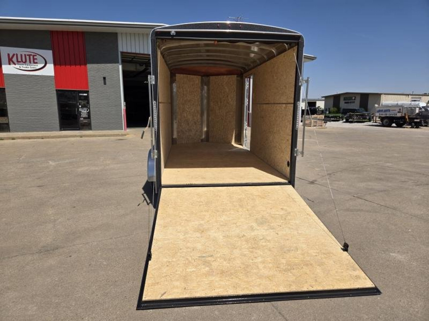 New 2026 H&H Trailers 7x14 HH Series Round Top V-Nose Enclosed Cargo Trailer 7K Tandem Cargo / Enclosed Trailer