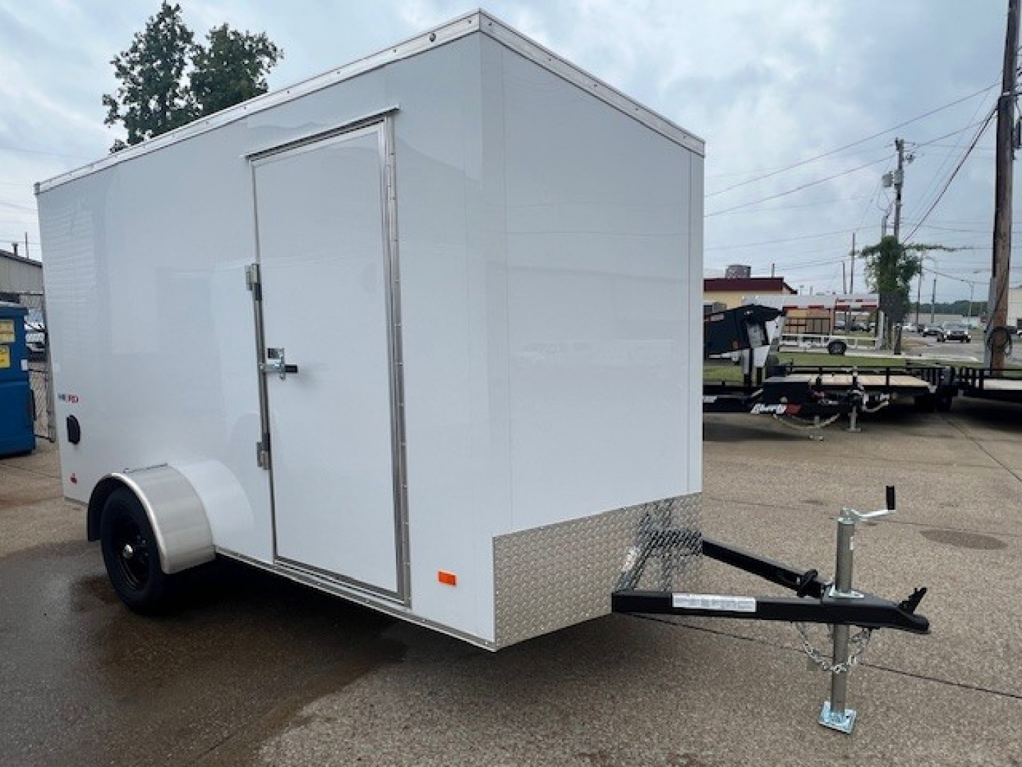 New 2026 Bravo Trailers 6x12 3K Hero 6'6" Tall Polycore