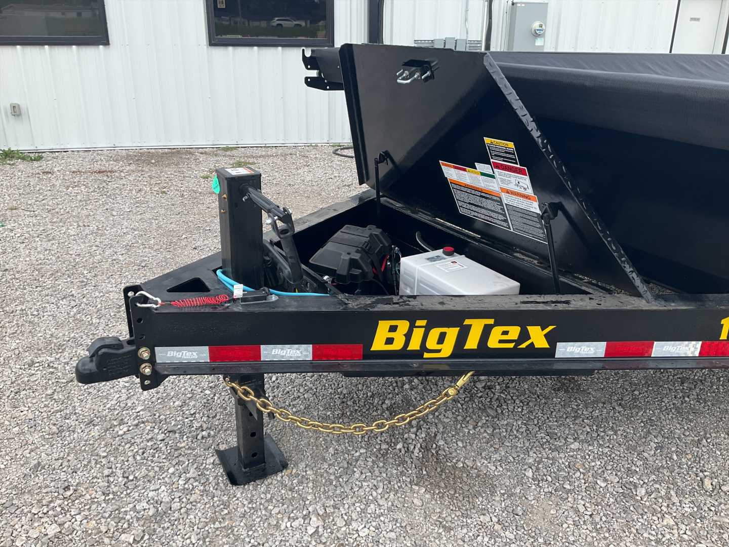 New 2026 Big Tex 83"x14' 14K HD Telescopic Dump Trailer w/ 24" Sides – 14TD