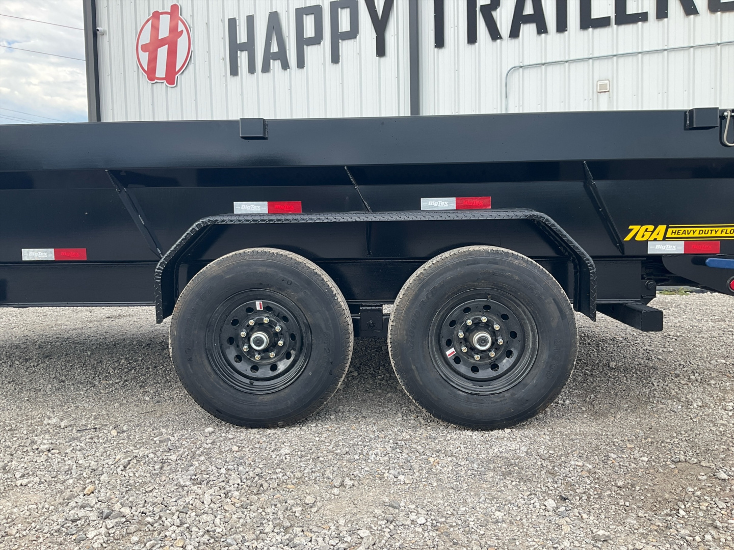 New 2026 Big Tex 83"x14' 14K HD Telescopic Dump Trailer w/ 24" Sides – 14TD