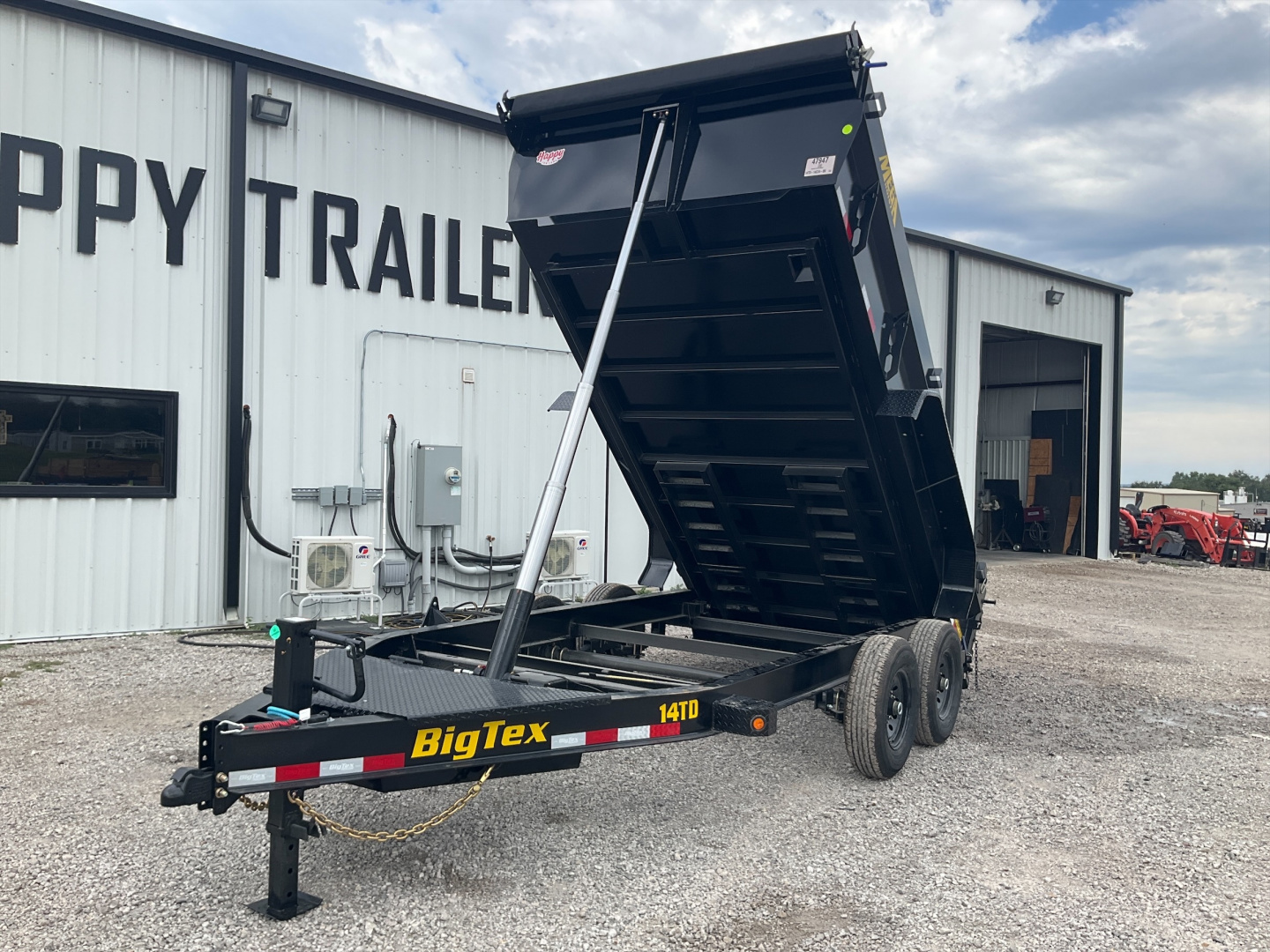 New 2026 Big Tex 83"x14' 14K HD Telescopic Dump Trailer w/ 24" Sides – 14TD