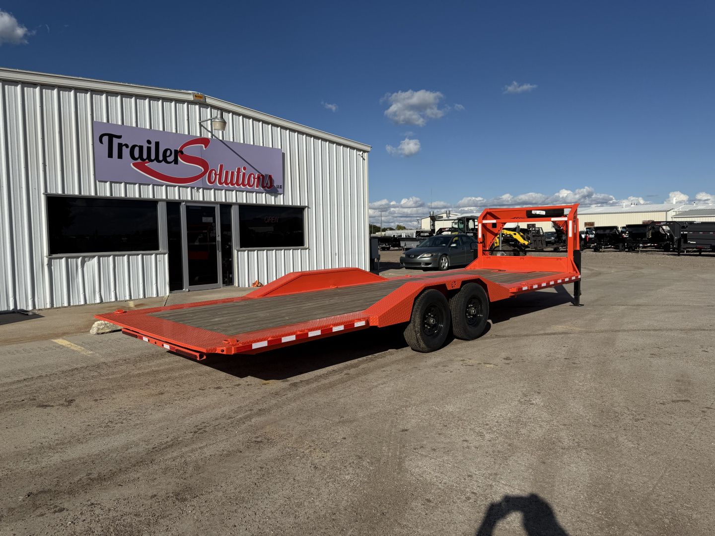 New 2025 Buckshot MFG 26' X 102" AR Tilt Trailer With 7000LB Torsion Axles Tilt Trailer