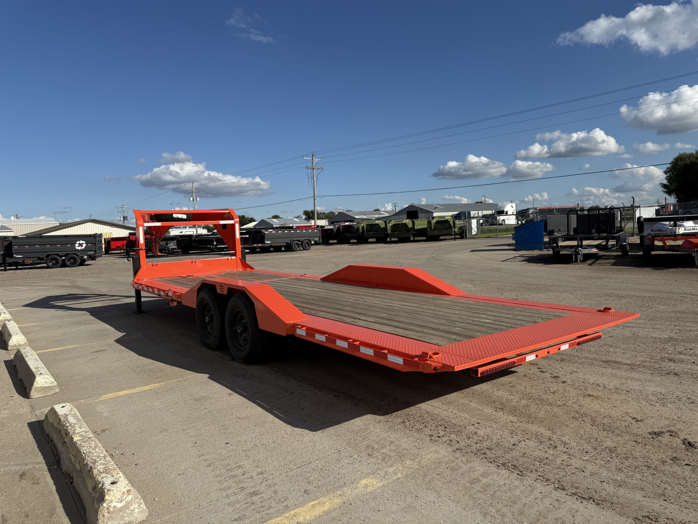 New 2025 Buckshot MFG 26' X 102" AR Tilt Trailer With 7000LB Torsion Axles Tilt Trailer