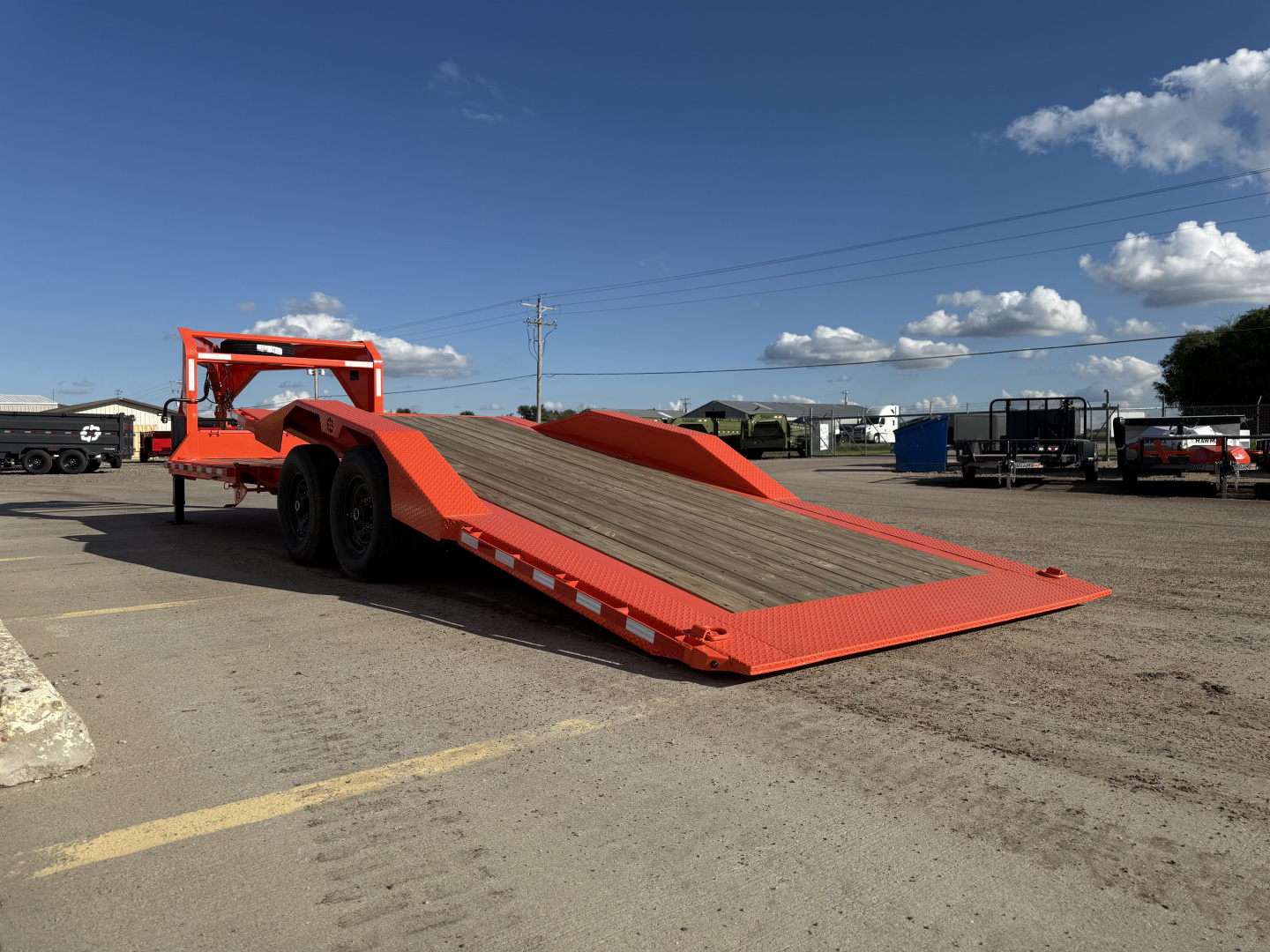 New 2025 Buckshot MFG 26' X 102" AR Tilt Trailer With 7000LB Torsion Axles Tilt Trailer