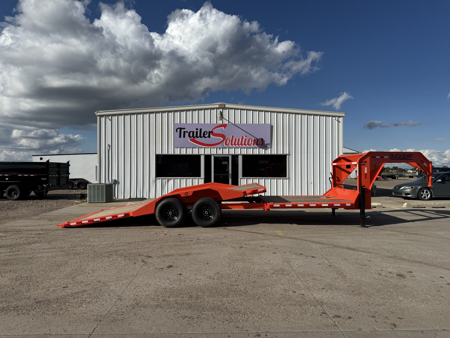 New 2025 Buckshot MFG 26' X 102" AR Tilt Trailer With 7000LB Torsion Axles Tilt Trailer
