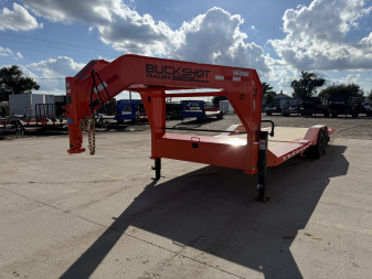New 2025 Buckshot MFG 26' X 102" AR Tilt Trailer With 7000LB Torsion Axles Tilt Trailer
