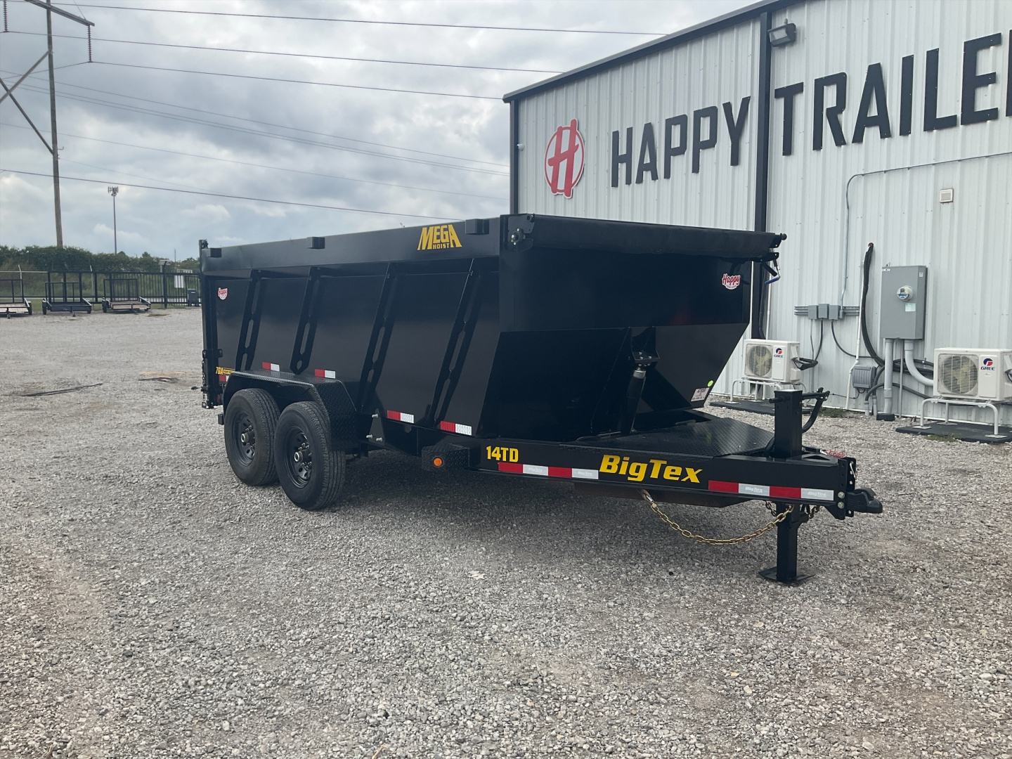 New 2026 Big Tex 83"x14' 14K HD Telescopic Dump Trailer w/ 48" Sides – 14TD