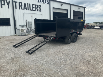New 2026 Big Tex 83"x14' 14K HD Telescopic Dump Trailer w/ 48" Sides – 14TD
