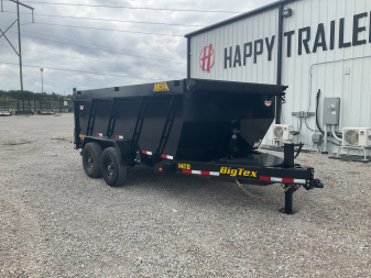New 2026 Big Tex 83"x14' 14K HD Telescopic Dump Trailer w/ 48" Sides – 14TD