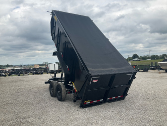 New 2026 Big Tex 83"x14' 14K HD Telescopic Dump Trailer w/ 48" Sides – 14TD