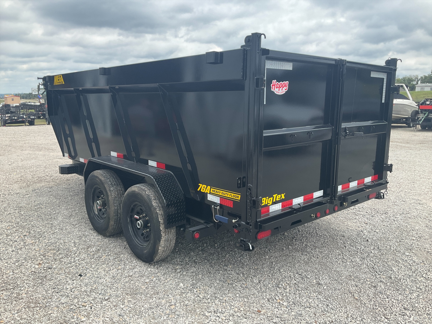 New 2026 Big Tex 83"x14' 14K HD Telescopic Dump Trailer w/ 48" Sides – 14TD