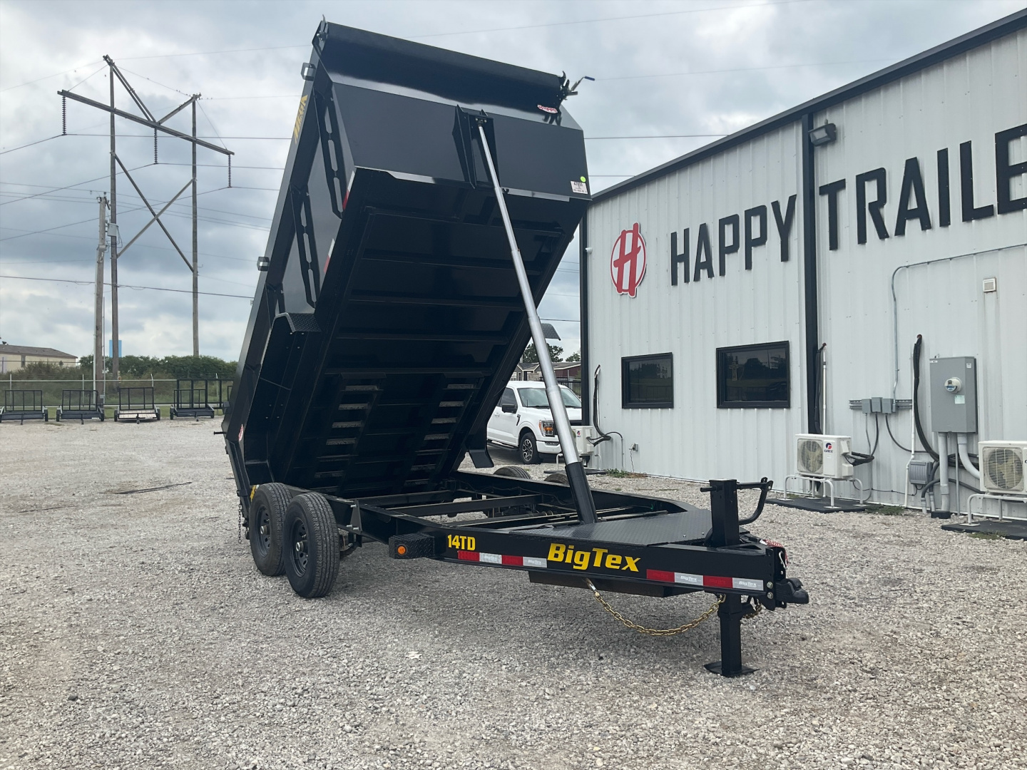 New 2026 Big Tex 83"x14' 14K HD Telescopic Dump Trailer w/ 48" Sides – 14TD