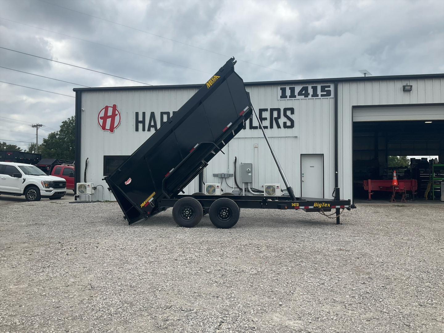 New 2026 Big Tex 83"x14' 14K HD Telescopic Dump Trailer w/ 48" Sides – 14TD