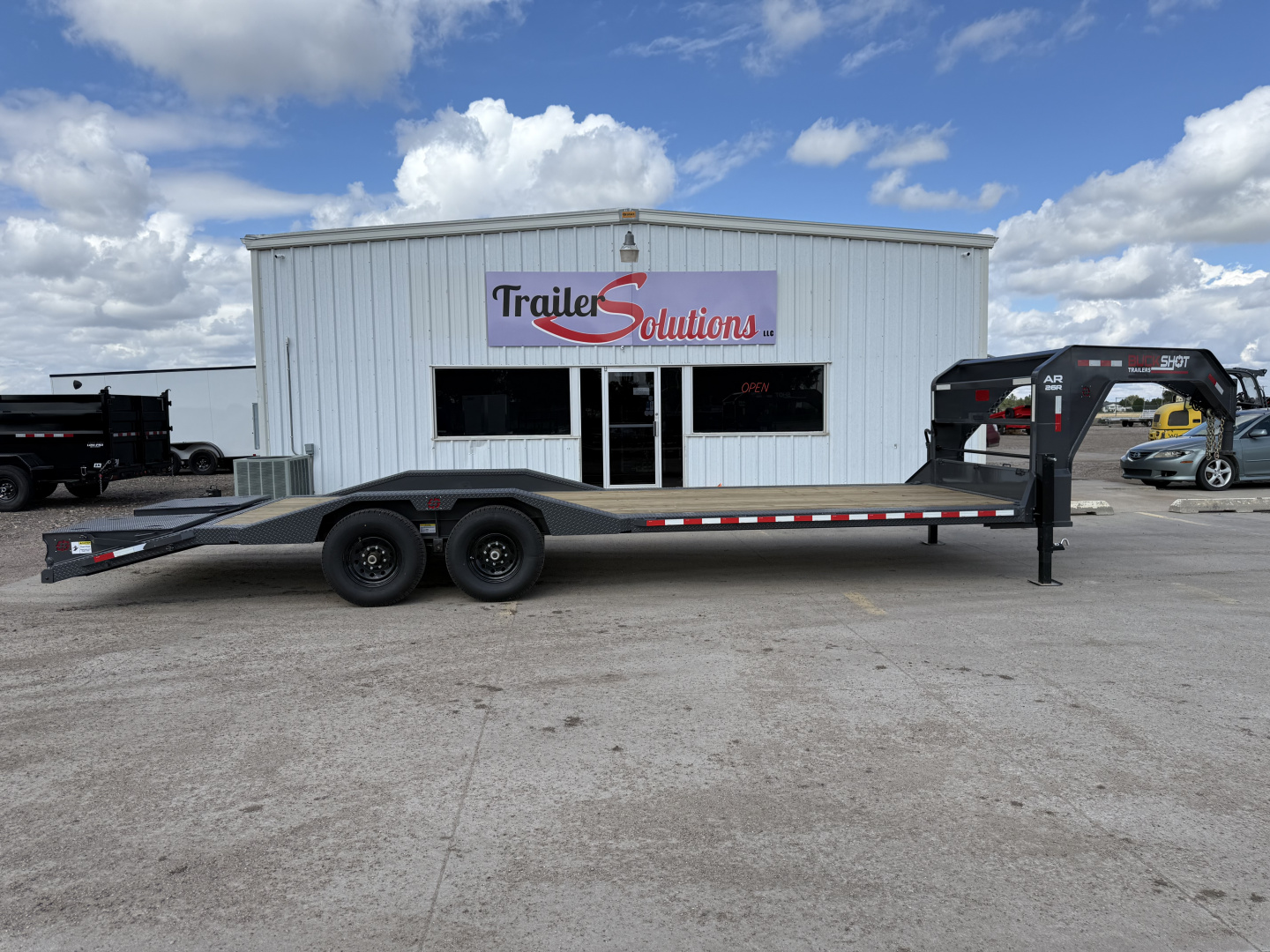 New 2026 Buckshot MFG 26' x 102" Drive-Over Fenders Car Hauler