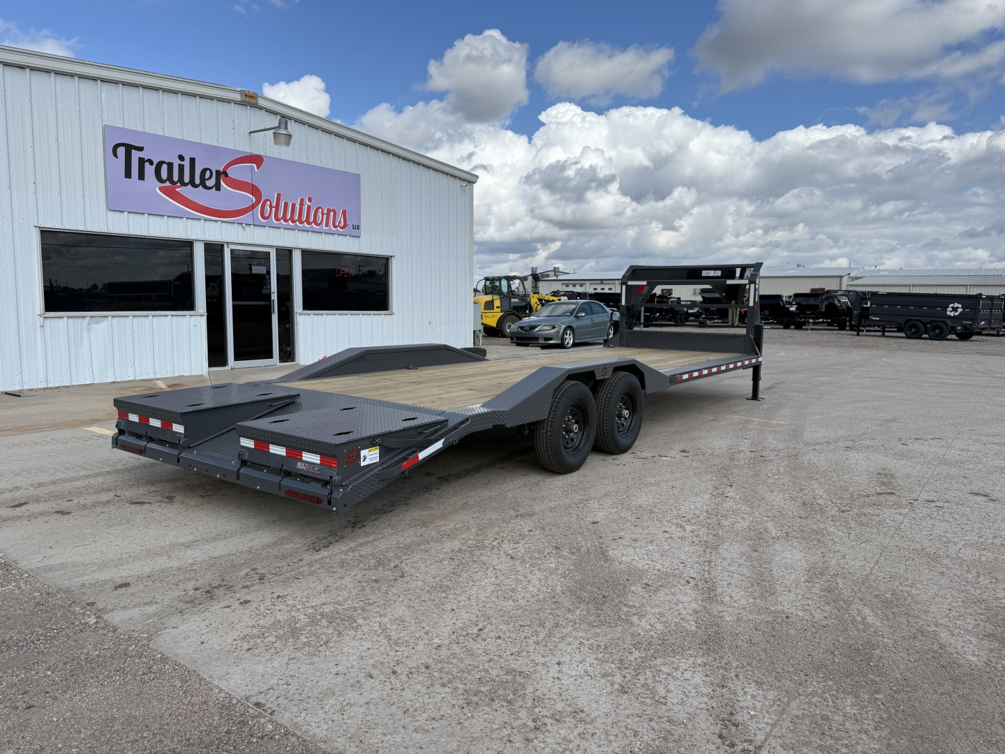 New 2026 Buckshot MFG 26' x 102" Drive-Over Fenders Car Hauler