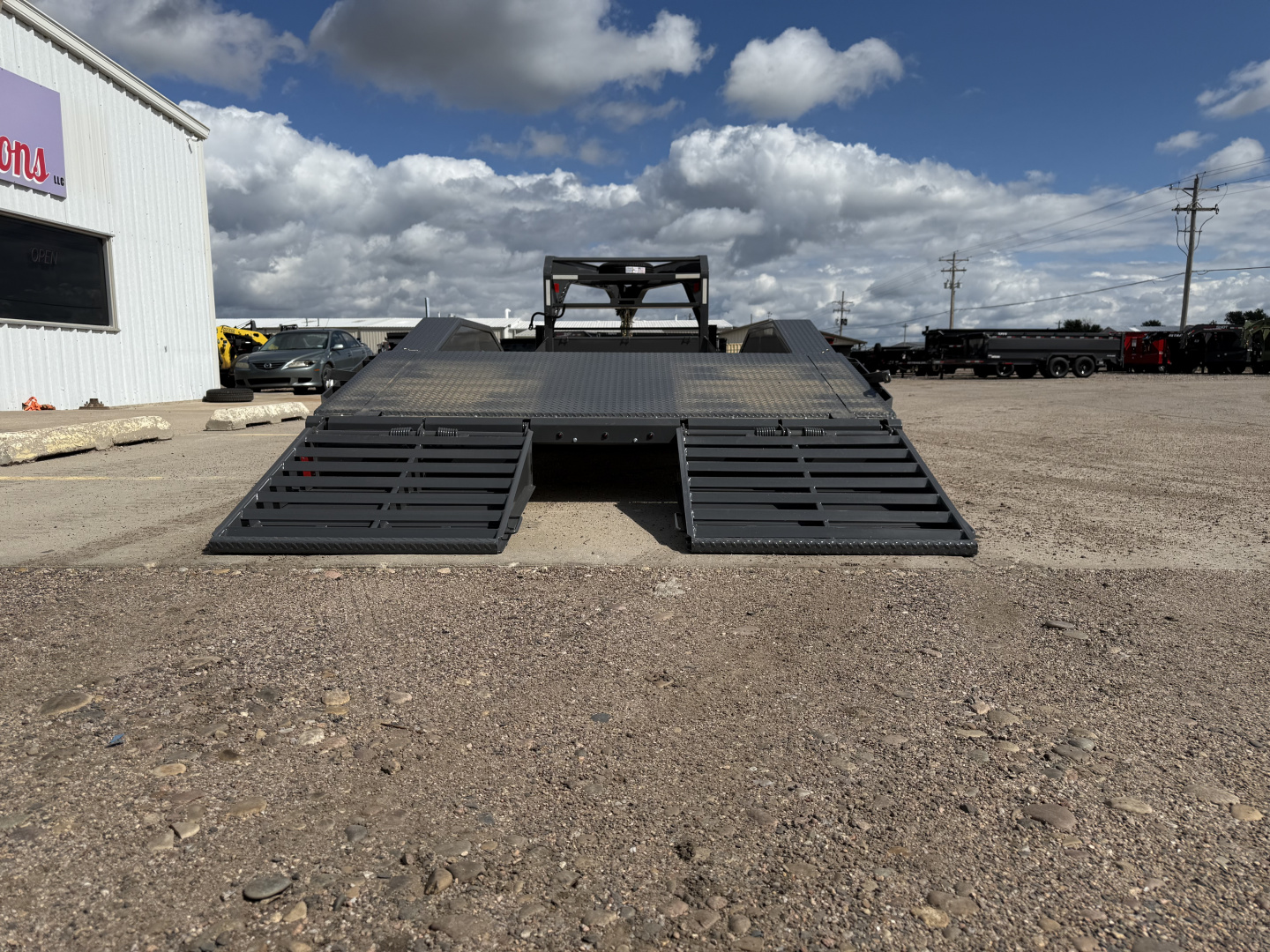 New 2026 Buckshot MFG 26' x 102" Drive-Over Fenders Car Hauler