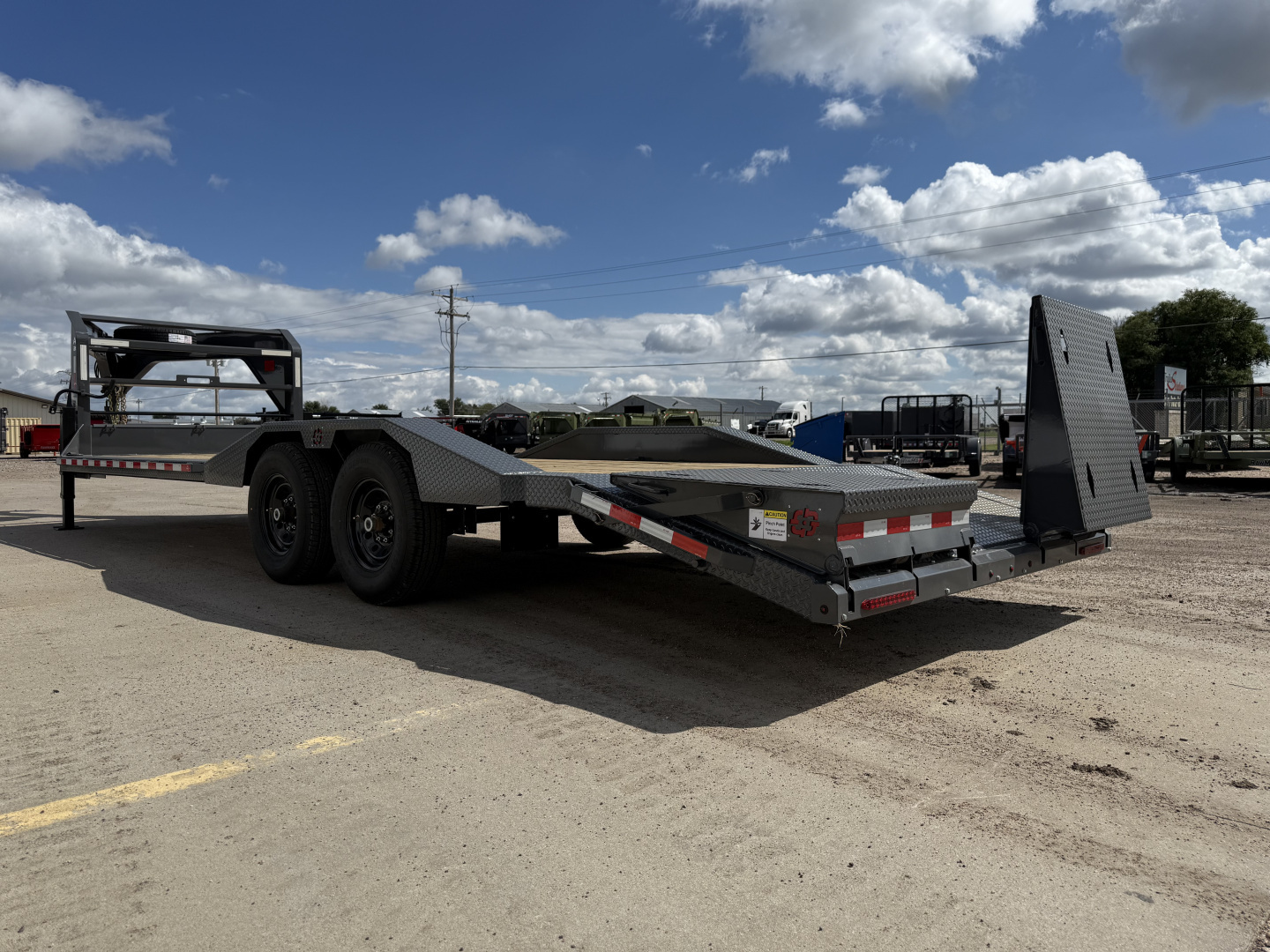 New 2026 Buckshot MFG 26' x 102" Drive-Over Fenders Car Hauler