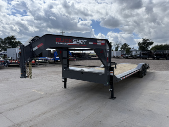 New 2026 Buckshot MFG 26' x 102" Drive-Over Fenders Car Hauler