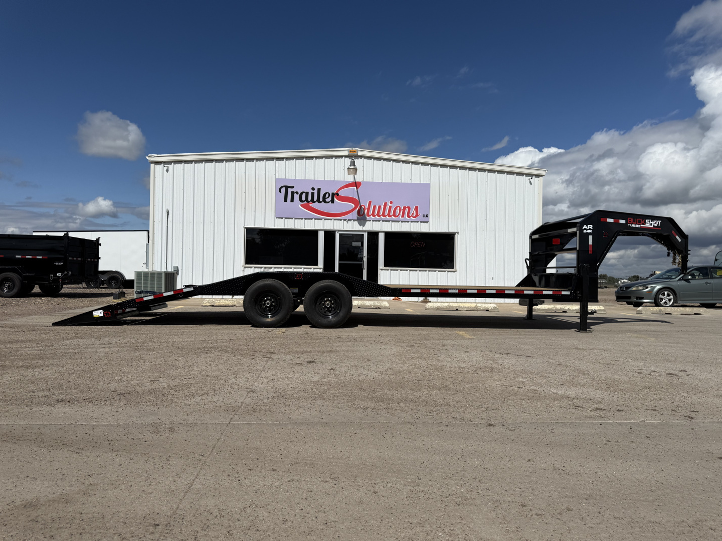 New 2025 Buckshot MFG 24' x 102" Drive-Over Fenders Car Hauler