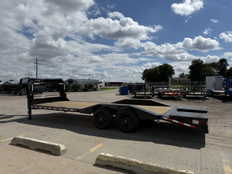 New 2025 Buckshot MFG 24' x 102" Drive-Over Fenders Car Hauler