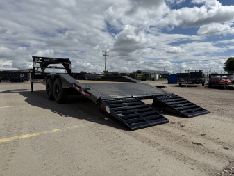 New 2025 Buckshot MFG 24' x 102" Drive-Over Fenders Car Hauler