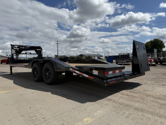 New 2025 Buckshot MFG 24' x 102" Drive-Over Fenders Car Hauler