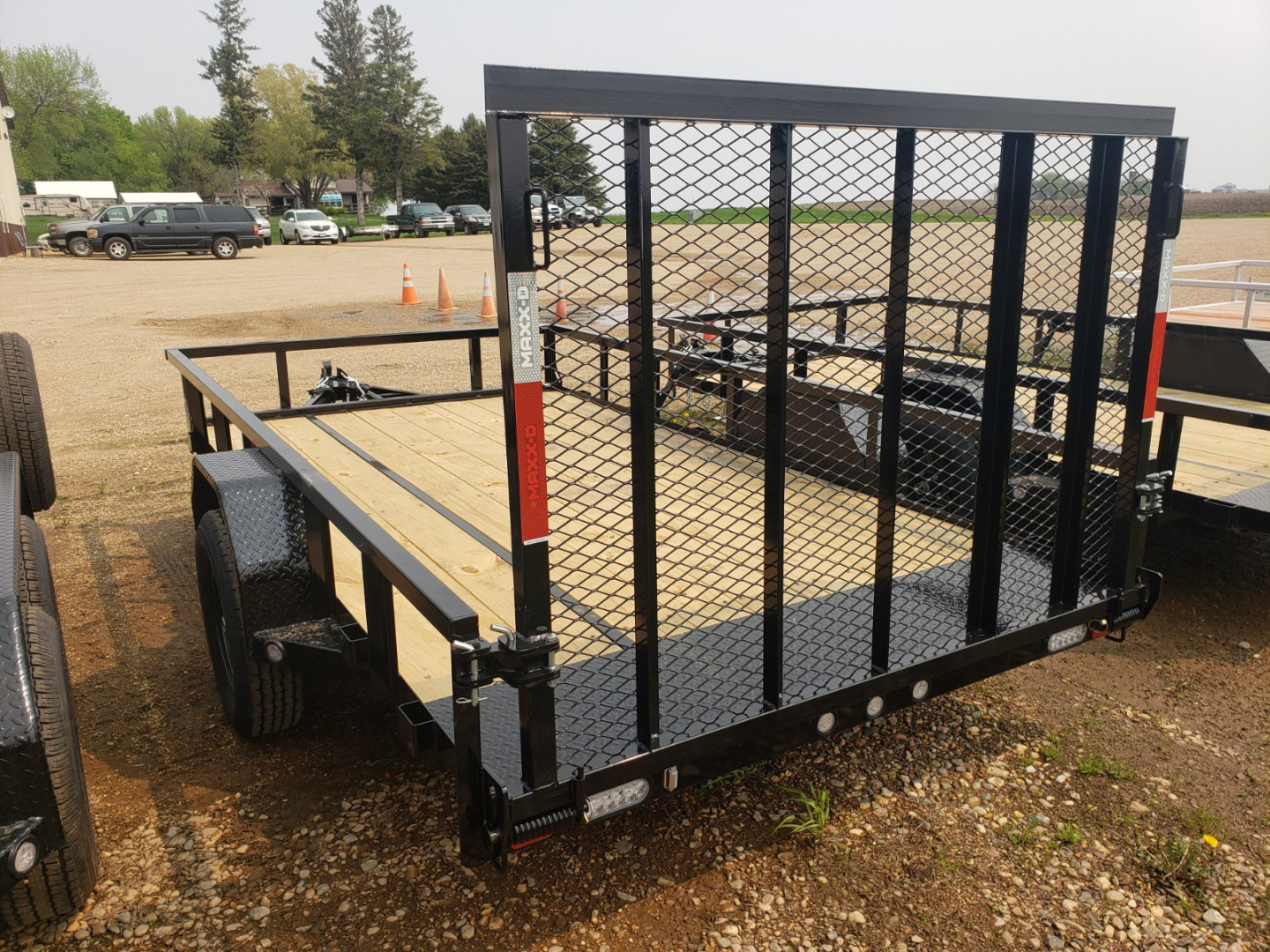 New 2026 MAXX-D S3X8312 83" X 12' Utility Trailer W/ 3500# AXLE