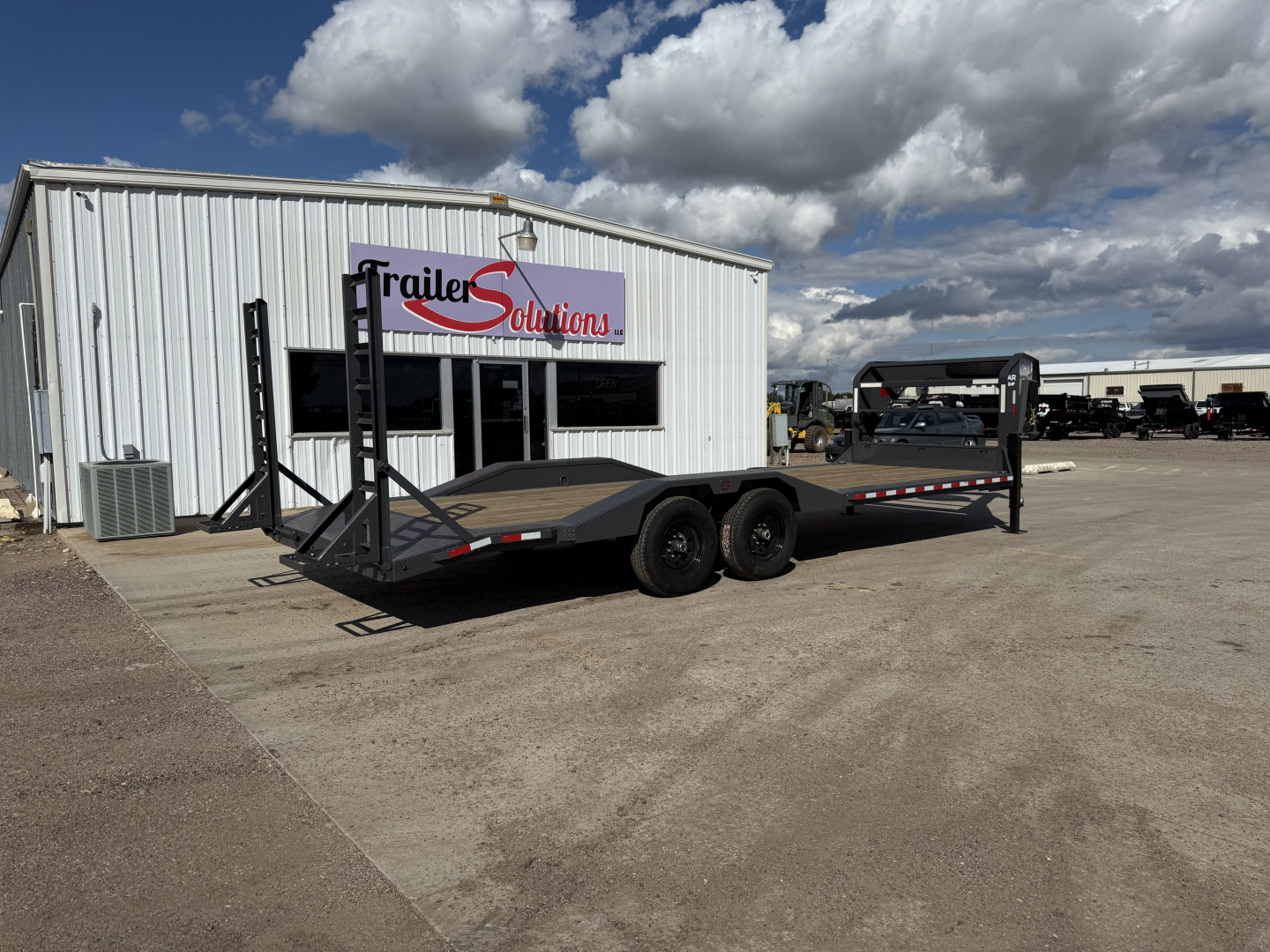 New 2026 Buckshot MFG 24' x 102" Drive-Over Fenders Equipment Trailer